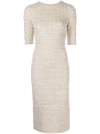 Shop St John bouclxE9 knitted dress with Express Delivery - at Farfetch