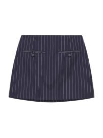 Shop Staud Annette Pinstripe Miniskirt at Saks Fifth Avenue