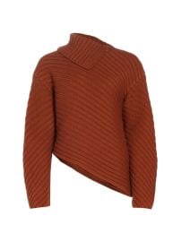 Shop Staud Engrave Asymmetric Sweater at Saks Fifth Avenue