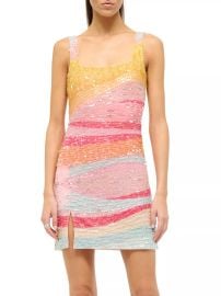 Shop Staud Le Sable Beaded Minidress at Saks Fifth Avenue