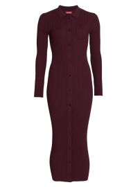 Shop Staud Napa Ribbed Sweater Dress at Saks Fifth Avenue