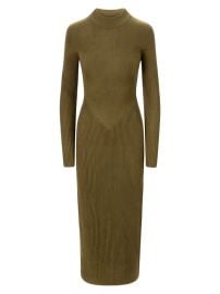 Shop Staud Ramona Rib-Knit Wool-Blend Maxi Dress at Saks Fifth Avenue