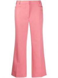 Shop Stella McCartney Carlie cropped tailored trousers with Express Delivery - at Farfetch