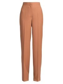 Shop Stella McCartney Wool Straight-Leg Pants at Saks Fifth Avenue