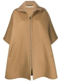 Shop Stella McCartney oversized zip-front cape with Express Delivery - at Farfetch