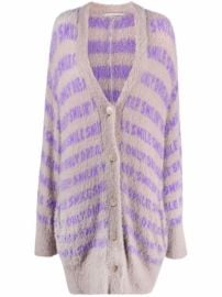 Shop Stella McCartney slogan-motif cardigan with Express Delivery - at Farfetch