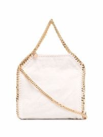 Shop Stella McCartney small Falabella linen tote bag with Express Delivery - at Farfetch