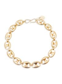 Shop Sylvia Toledano Composition Abstraite Neo 22K Goldplated Collar Necklace at Saks Fifth Avenue