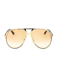 Shop TOM FORD 64MM Pilot Sunglasses at Saks Fifth Avenue