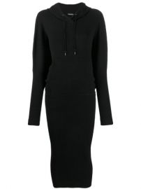 Shop TOM FORD hooded sweater dress with Express Delivery - at Farfetch