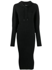 Shop TOM FORD hooded sweater dress with Express Delivery - at Farfetch