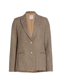 Shop TWP Husband Plaid Wool Blazer at Saks Fifth Avenue