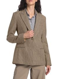 Shop TWP Husband Plaid Wool Blazer Saks Fifth Avenue at Saks Fifth Avenue