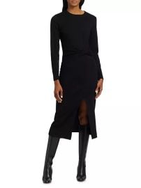 Shop Tanya Taylor Cody Stretch-Cotton Midi-Dress at Saks Fifth Avenue