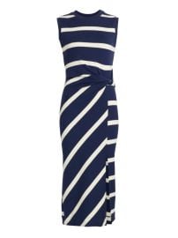 Shop Tanya Taylor Cody Striped Sleeveless Dress at Saks Fifth Avenue