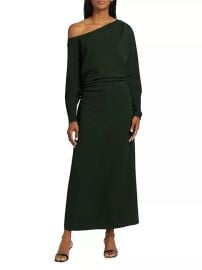 Shop Tanya Taylor Georgie One-Shoulder Maxi Dress at Saks Fifth Avenue