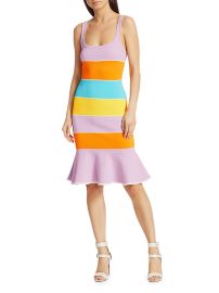 Shop Tanya Taylor Noreen Colorblock Dress at Saks Fifth Avenue
