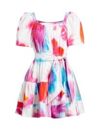 Shop Tanya Taylor Serena Tie-Dye Dress at Saks Fifth Avenue