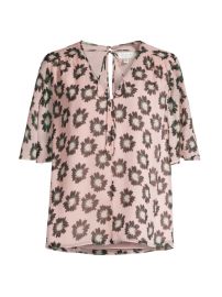 WornOnTV: Kat’s pink flower print v-neck top on Call Me Kat | Mayim ...