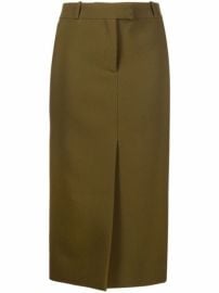 Shop The Attico midi pencil skirt with Express Delivery - at Farfetch