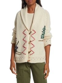 Shop The Great Ski Lodge Alpaca-Blend Cardigan at Saks Fifth Avenue