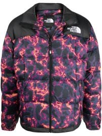 Shop The North Face Nuptse 1996 patterned down-padded jacket with Express Delivery - at Farfetch