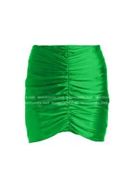 Shop The Sei Silk Ruched Mini Skirt at Saks Fifth Avenue