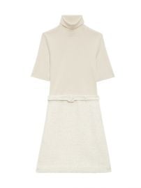 Shop Theory Belted Turtleneck Sweater Dress at Saks Fifth Avenue