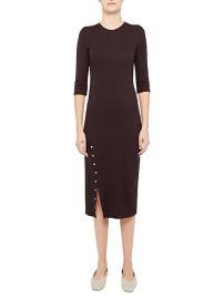 Shop Theory Button Front Maxi Dress at Saks Fifth Avenue