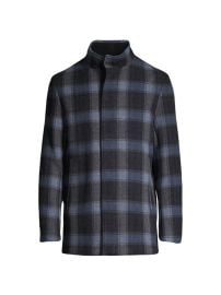 Shop Theory Clarence Plaid Wool Jacket at Saks Fifth Avenue