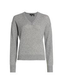 Shop Theory Easy V-Neck Cashmere Sweater at Saks Fifth Avenue