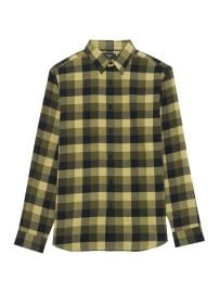 Shop Theory Irving Hunter Plaid Button-Up at Saks Fifth Avenue