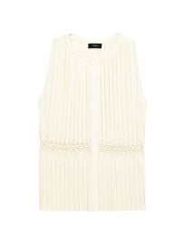 Shop Theory Sleeveless Pleated Top at Saks Fifth Avenue