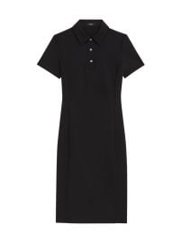 Shop Theory Stretch Wool Knee-Length Polo Dress at Saks Fifth Avenue