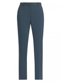 Shop Theory Treeca Classic Slim-Fit Trousers at Saks Fifth Avenue