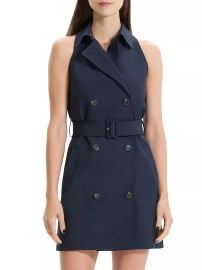 Shop Theory Trench Coat Minidress at Saks Fifth Avenue