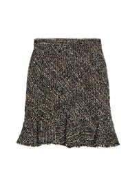 Shop Theory Tweed Flared-Hem Miniskirt at Saks Fifth Avenue