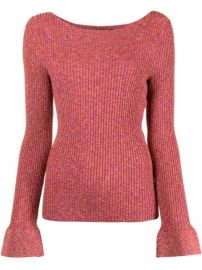 Shop Theory ribbed knit jumper with Express Delivery - at Farfetch