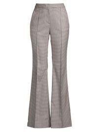 Shop Toccin Adelaide Flared Houndstooth Trousers at Saks Fifth Avenue