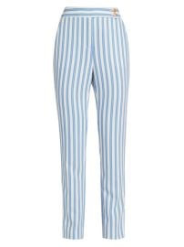 Shop Toccin Eden Cigarette Striped Pants at Saks Fifth Avenue