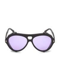 Shop Tom Ford Neughman 60MM Pilot Sunglasses at Saks Fifth Avenue