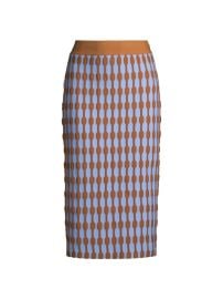 Shop Tory Burch Bubble Stripe Knit Midi-Skirt at Saks Fifth Avenue