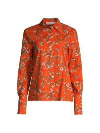 Shop Tory Burch Floral Cotton Shirt at Saks Fifth Avenue