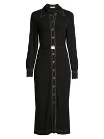 Shop Tory Burch Jersey Knit Shirtdress at Saks Fifth Avenue