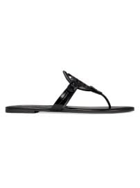 Shop Tory Burch Miller Soft Sandal Patent Leather at Saks Fifth Avenue