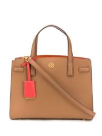 Shop Tory Burch Walker satchel tote with Express Delivery - at Farfetch