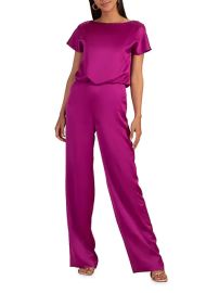 Shop Trina Turk Amuse Satin Jumpsuit at Saks Fifth Avenue