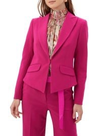 Shop Trina Turk Atwood Crepe Jacket at Saks Fifth Avenue