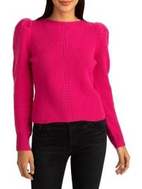 Shop Trina Turk Dalhart Puff Sleeve Sweater at Saks Fifth Avenue