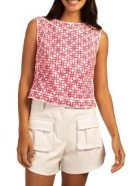 Shop Trina Turk Fun Printed Top at Saks Fifth Avenue